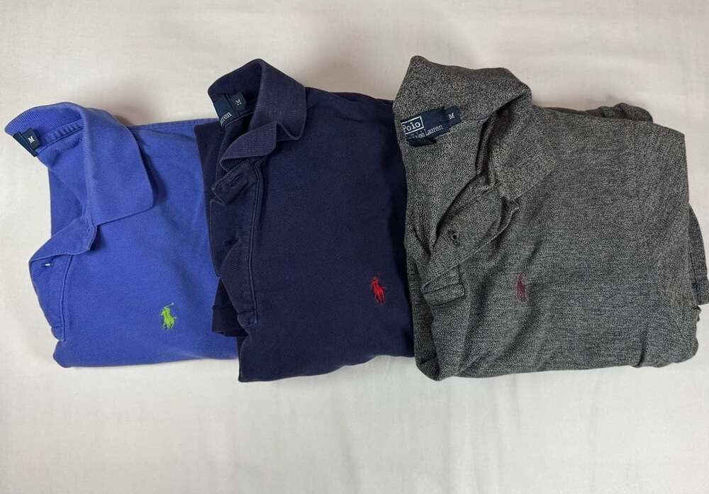 Polo Ralph Lauren Polo Shirt Size M Lot Of 3